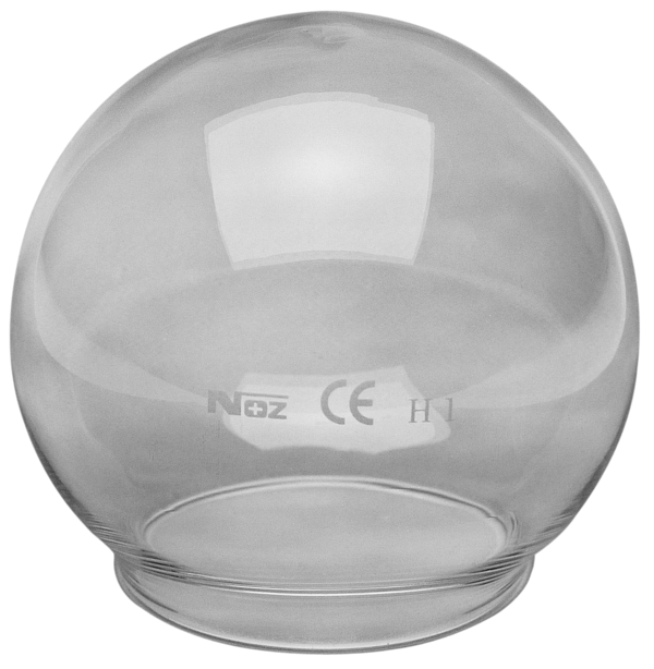 Schröpfglas, dünnwandig, kugelförmig d=5,5 cm